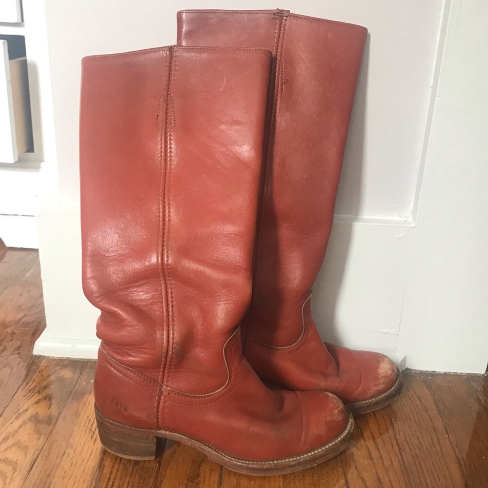 Vintage Frye Campus Boots